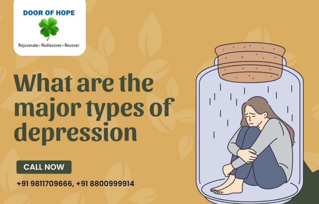 major types of depression